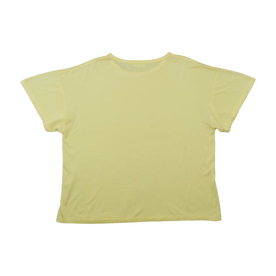 Chemise Lacoste Vintage Piqué T-Shirt Pale Yellow S