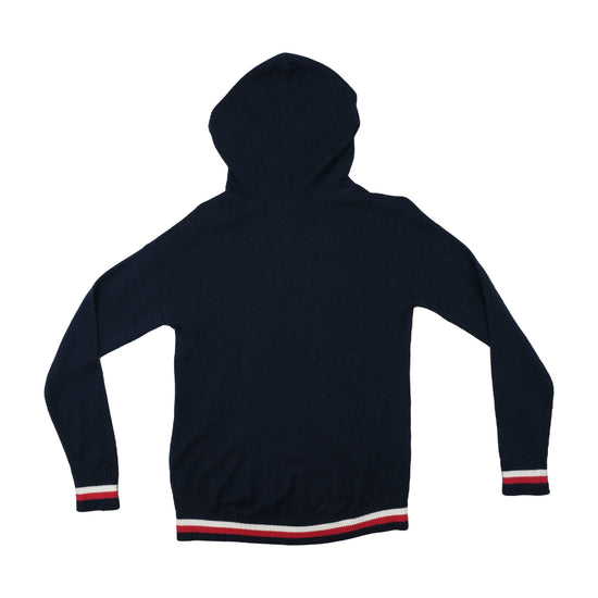 Tommy Hilfiger Wool Cashmere Hoodie Navy S