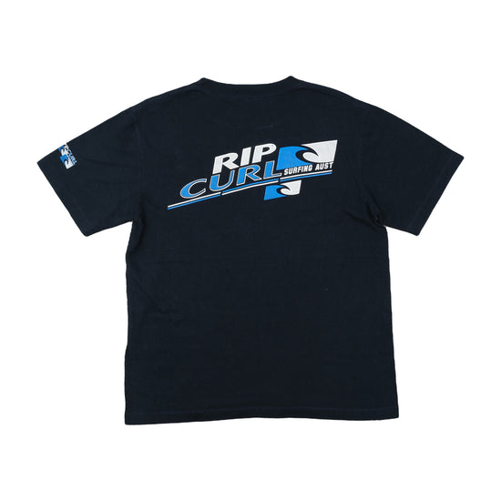 Rip Curl Surfing Australia Graphic T-Shirt Faded Black L