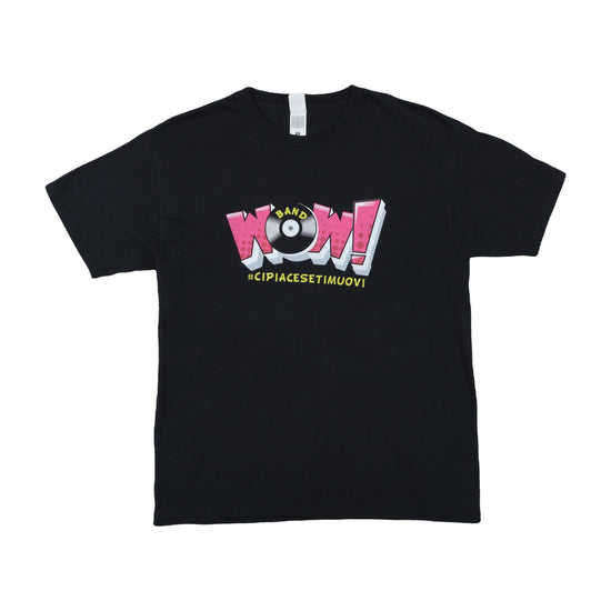 Fruit of the Loom WOW Band Graphic Tee Black M