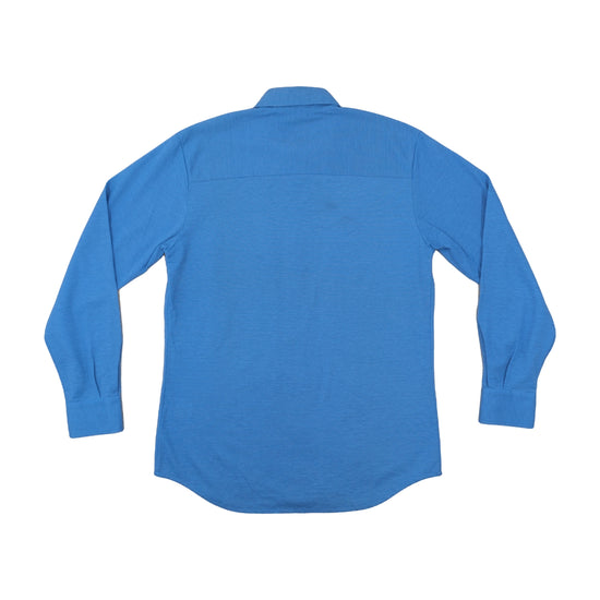 Fedeli Button Up Shirt Cornflower Blue M