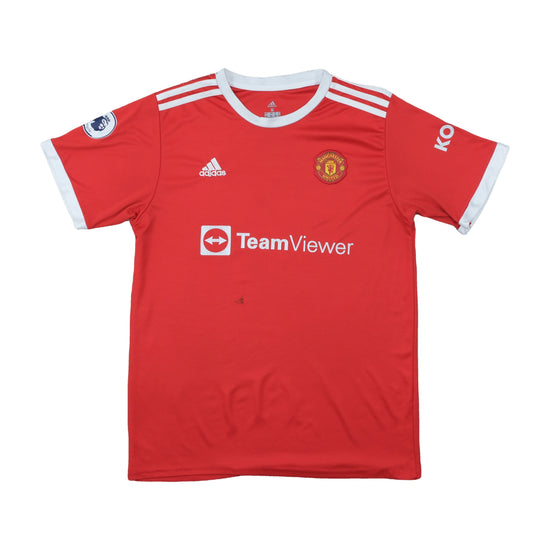 Adidas Manchester United 2021/22 Ronaldo #7 Jersey Red M