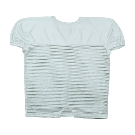 Schutt Mesh Panel Football Jersey White L