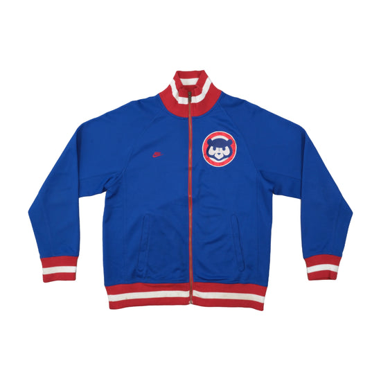 Nike Cooperstown Collection Cubs Track Jacket Royal Blue L