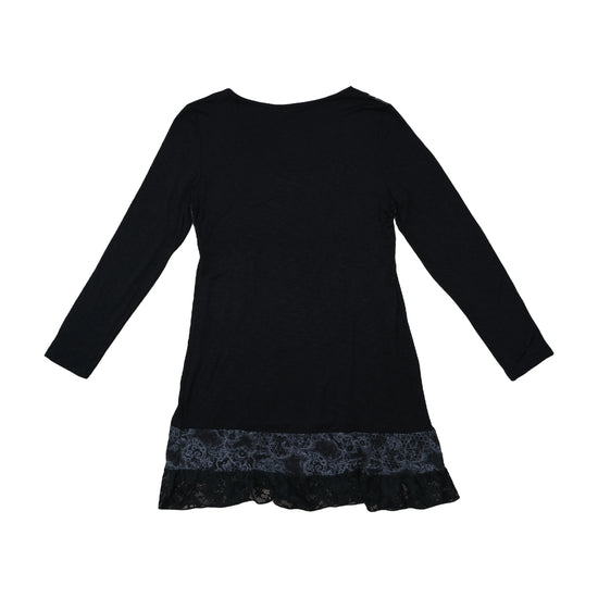 Street One Lace Trim Shift Dress Black