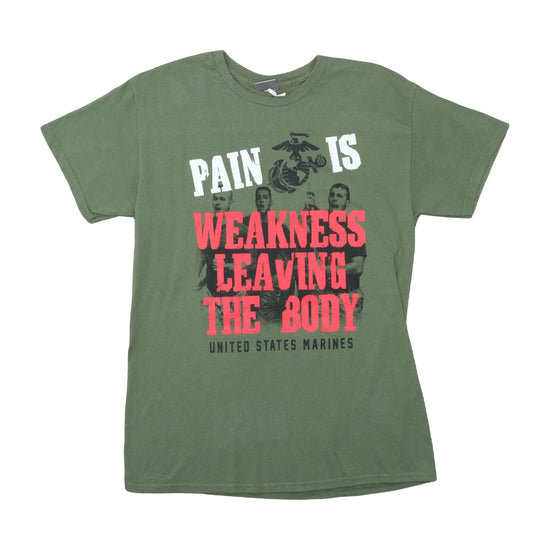 MV Sport USMC Graphic T-Shirt Olive Green M