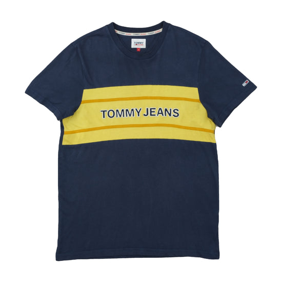 Tommy Jeans Colour-Block T-Shirt Navy M