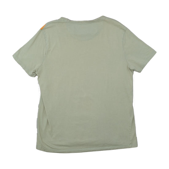 United Colors of Benetton Graphic T-Shirt Sage Green 2XL