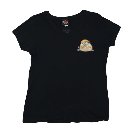 Harley-Davidson Waikiki Hawaii Graphic T-Shirt Black 2XL