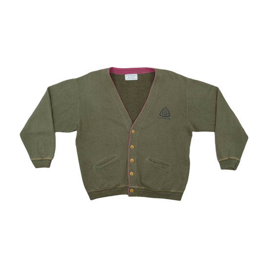 Outrage East Coast Cardigan Olive Green M