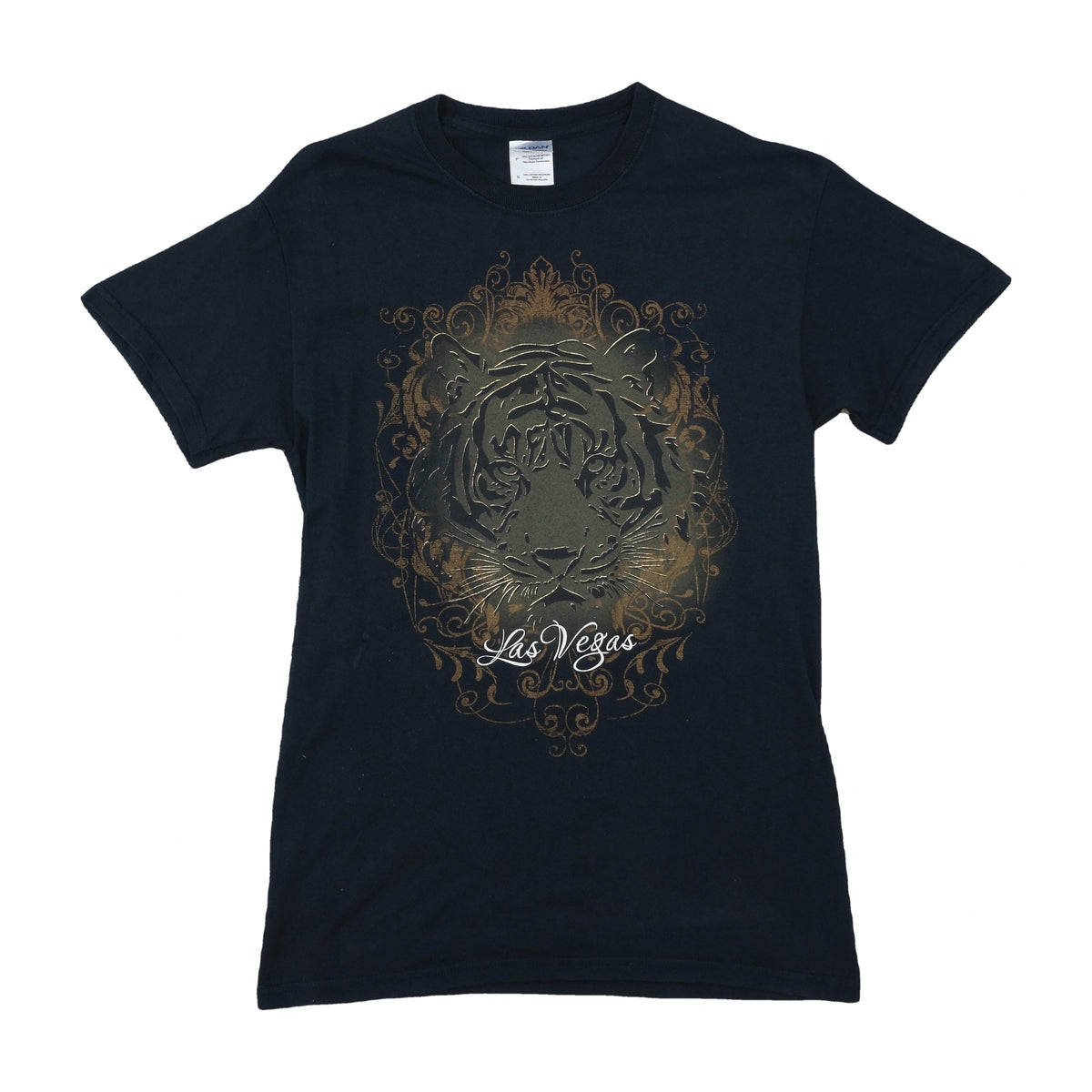 Gildan Heavy Cotton Tiger Graphic Tee Black S