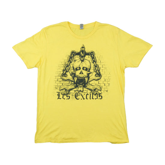 Gildan Les Excités Band Tee Yellow L