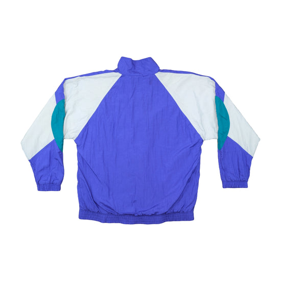 Sports Fashion Windbreaker Colourblock Purple