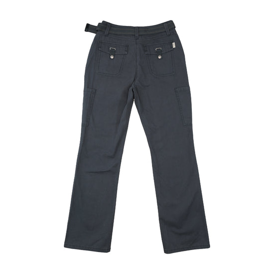 Qiero! Cargo Pants Dark Charcoal Gray XS
