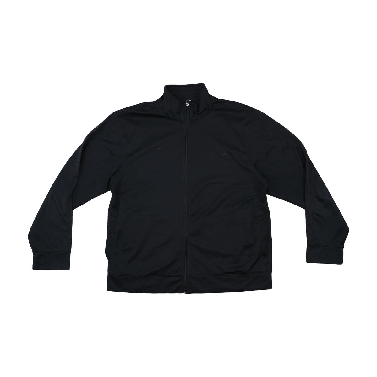 Champion Track Jacket Tone-on-Tone Logo Black L