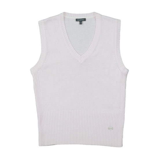 Street One Knit Sweater Vest Pale Blush Pink L