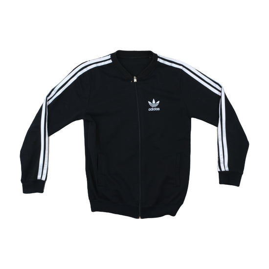 Adidas Originals Track Jacket Black White Three-Stripe