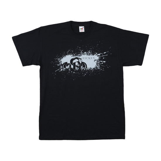 Fruit of the Loom Heavy Cotton Graphic Tee Black L