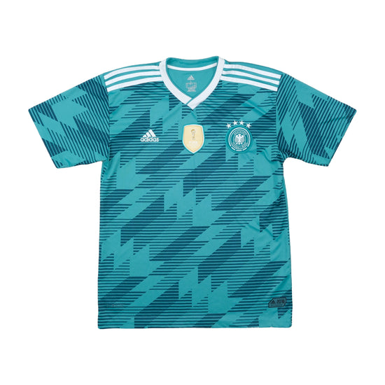 Adidas Germany Away Jersey 2018 World Cup Green L