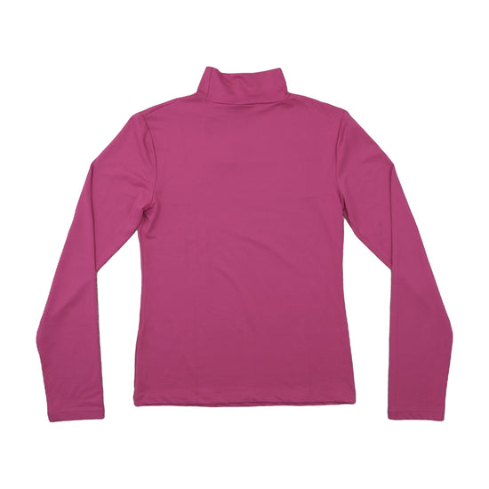 GUESS by Marciano Sweater Rhinestone Logo Fuchsia Pink S