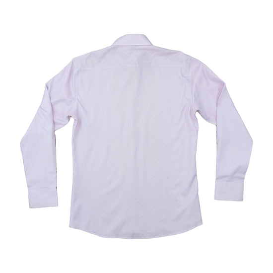 Burberry London Slim Fit Button Up Shirt Pink Stripe XL