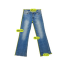 GUESS Low Rise Bootcut Denim Jeans