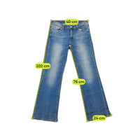 GUESS Low Rise Bootcut Denim Jeans