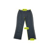Black Straight Leg Side Stripe Pants