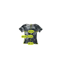 Mesh Lettuce-Edge Graphic Baby Tee