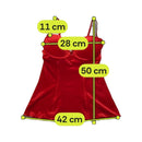 manguun Red Velvet Bustier Tank Top