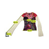 Custo Barcelona Graphic V-Neck Knit Sweater