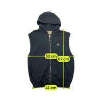 Colete Polar com capuz Champion sem mangas com Fecho