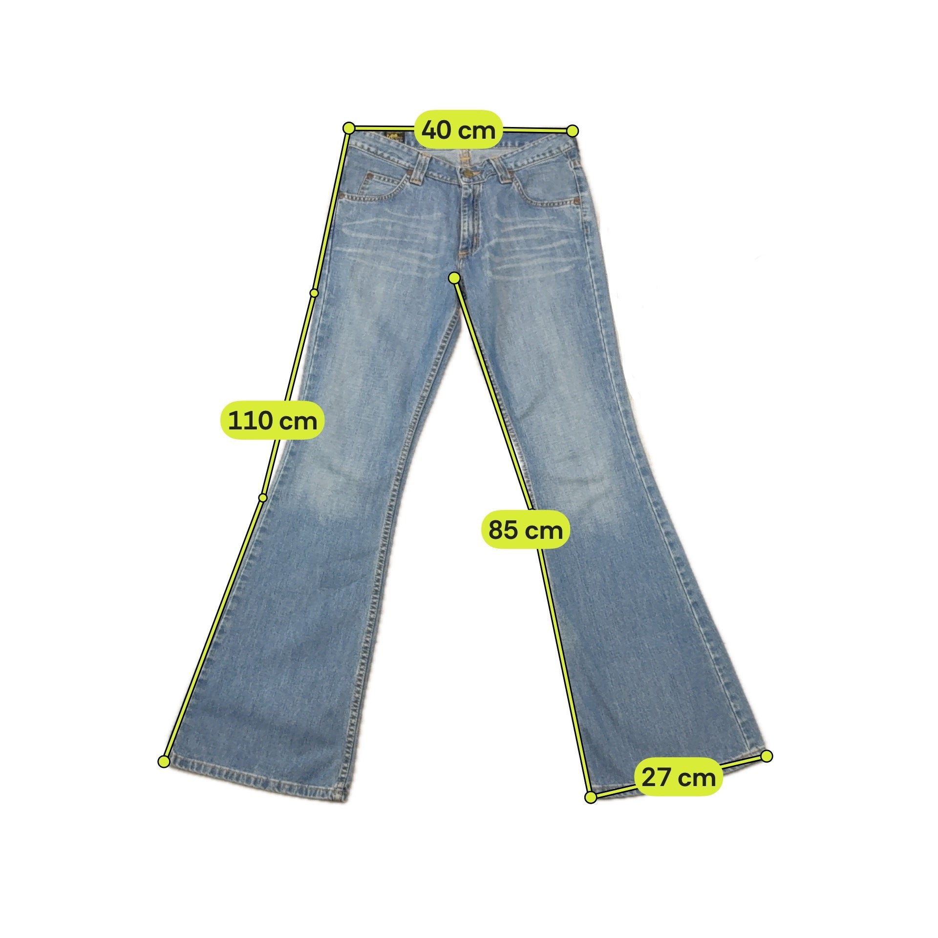 Lee Felton Flare Cotton Jeans