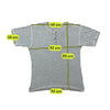 Vintage Heather Gray Ribbed Henley Shirt