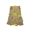 Aspesi Floral Appliqué Silk Skirt
