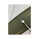 Nike Olive Green Cotton Blend Pullover Fleece Hoodie
