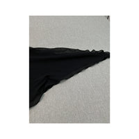 Oviesse Black Faux Fur Collar Poncho Capelet