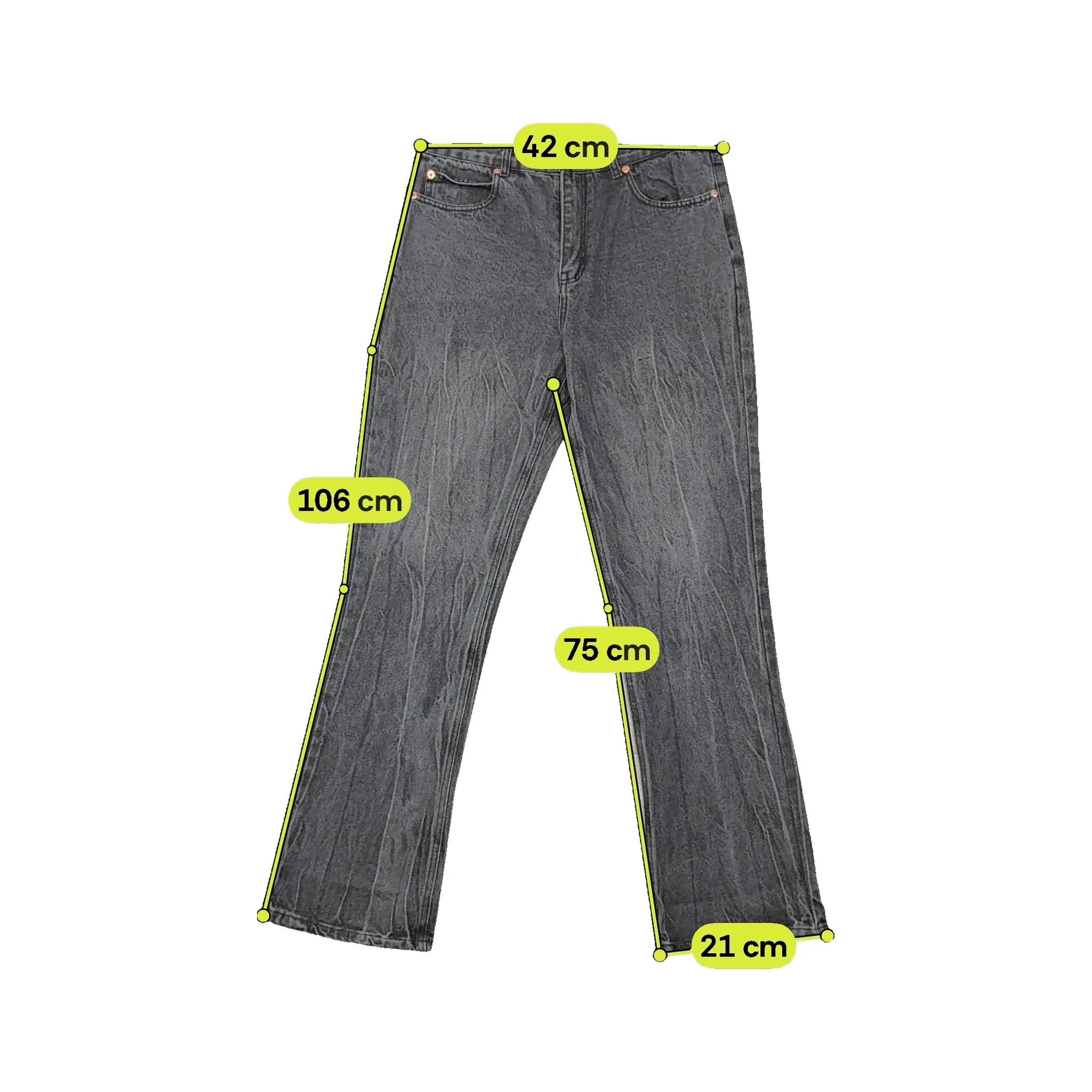 Levi Strauss & Co. 517 Straight Black Denim Jeans