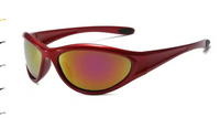 Oculos - Azul/Vermelho Sunglasses
