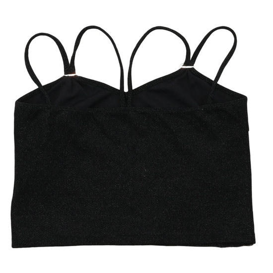 Sasch Beaded Double Strap Shimmer Tank Top