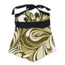 Missteen Abstract Print Halter Blouse