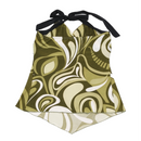 Missteen Abstract Print Halter Blouse