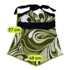 Missteen Abstract Print Halter Blouse