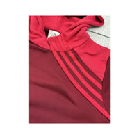 Sweatshirt com capuz Comprida Adidas Climalite Bicolor com Três riscas