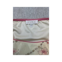Kookai Floral Handkerchief Hem Skirt