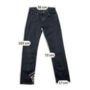 Levi’s Black Denim Straight Leg Jeans