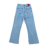 Calças de ganga Tommy Jeans Harper à boca de sino em algodão de Cintura Subida e Tornozelo