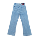 Calças de ganga Tommy Jeans Harper à boca de sino em algodão de Cintura Subida e Tornozelo