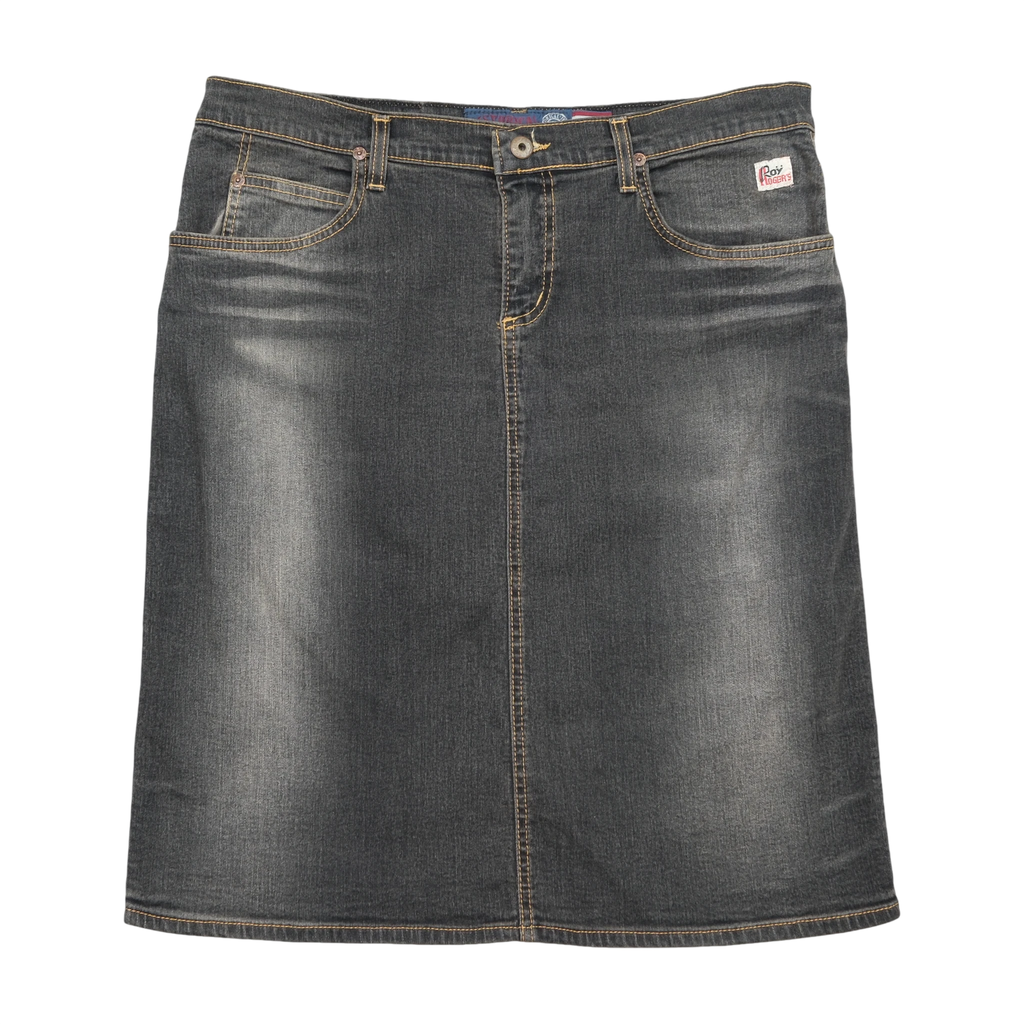 Roy Rogers Dark Wash Denim Pencil Skirt