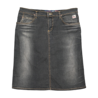 Roy Rogers Dark Wash Denim Pencil Skirt